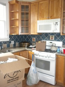 Organizing in preparation for a kitchen remodel in berkeley and oakland