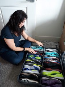 Athletic Running Shoe Storage Bella Organizing Professional Home Organizers in Oakland and San Francisco Bay Area